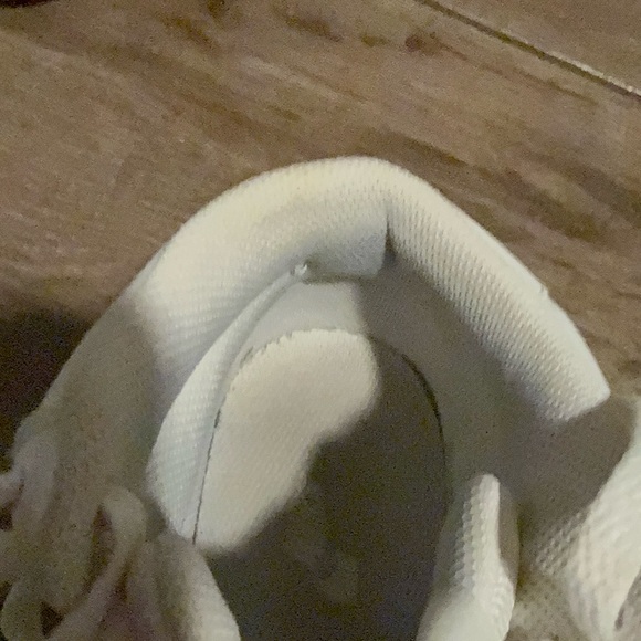 Nike White Leather High-Top Sneakers - Picture 10 of 14